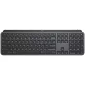 LOGITECH MX Keys S Plus Bluetooth Illuminated Keyboard with Palm Rest - GRAPHITE - US INTL - 920-011589