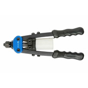 Hogert klešta za pop nitne 250 mm, 5. promjenjivih nastavaka, max 4.8 mm ( HT2C154 )