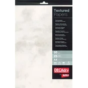 Predotisnuti papir, A4, 95 g, APLI, mramorno sivi SCL7655