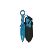 Set metalnih nožev ALBAINOX Rain Blue - 3 kosi