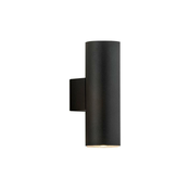 Argon 0909 - Stenska svetilka MITOS 2xGU10/5W/230V črna