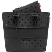 REISENTHEL SET TORBA NAKUPOVALNA IN KOZMETIČNA 1 GLOSSY DOTS BLACK