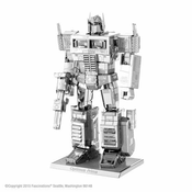 Kovinska Zemlja 3D sestavljanka: Transformerji Optimus Prime