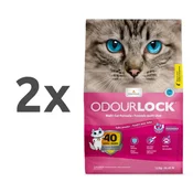 OdourLock posip za muce Baby Powder - otroški puder 2 x 12 kg