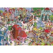 Trefl Puzzle Izgubljeni predmeti Spy Guy: Gdansk, Poljska 500 kosov