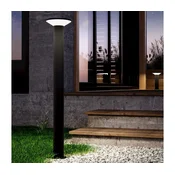 EGLO LED-ulična svetilka Rigosa, črna, višina 100 cm, kovinska - Sodobni - Kovina