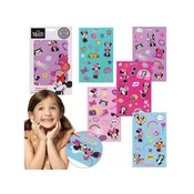 Disney Minnie Mouse Pisan komplet nalepk, nalepke za otroke, 5 listov