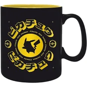 Skodelica ABYstyle Pokémon - Pikachu Black & Yellow - 460 ml
