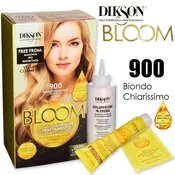Dikson bloom coloring cream with keratin 900 very light blond
