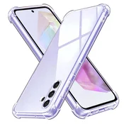 TPU gel ovitek Techsuit Shockproof za Samsung Galaxy A35 - clear