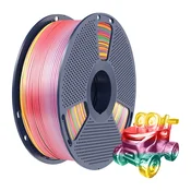 SUNLU PLA+ Silk Filament (Rainbow 01)Mavrična lepota