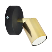 Zidna reflektorska svjetiljka TUNE 1xGU10/60W/230V zlatna/crna