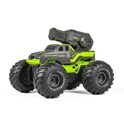 RC-avtomobil TEC-TOY z vodnim topom - zeleni (534646)