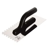 shumee ZOBATA GLADILKA IZ NERJAVEČEGA JEKLA 380*130 MM Z ZOBI 6*6 - E-323-0382