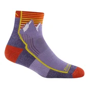 Darn Tough HIKER QUARTER MIDWEIGHT WITH CUSHION ženske nogavice, mountain lupine (S)