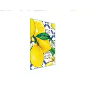 shumee STEKLENA DESKA ZA REZANJE 35x52 LIMONE