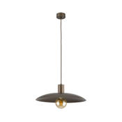 Lestenec na vrvici ASTRA 1xE27/15W/230V pr. 41 cm rjava