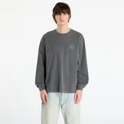 Majice Carhartt WIP L/S Vista T-Shirt Black Garment Dyed L