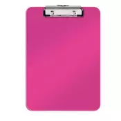 Leitz Pisalni blok s sponko WOW, A4, roza