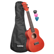 Koncertni ukulele Linden Red Cascha
