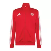ADIDAS PERFORMANCE Športna jopa na zadrgo FCB DNA  rdeča / bela