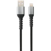 Kabl AVAX Steely CB401G / USB-A to Lightning / 20W / 1.5m / iPhone Cable