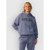 Rip Curl Varsity Sports O/S ženski pulover s kapuco blue grey