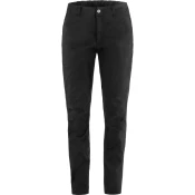 Fjällräven Hoja Hybrid Trousers ženske hlače, črne (38)