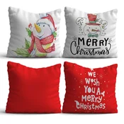 Aberto Design Set 4 jastuka 43x43cm Šareni