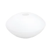Zamensko staklo za luster E14, precnika 15 cm, belo