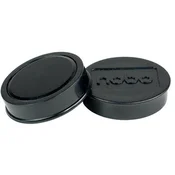Nobo magnet za ploščo 10 kos, premer 38 mm, črn