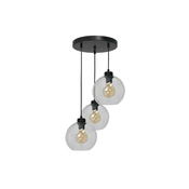 Luster na sajli SOFIA 3xE27/60W/230V proziran