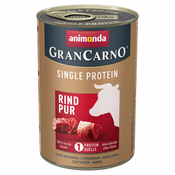 Animonda Mokra pasja hrana GranCarno Adult - Single Protein, 400g - Čista govedina