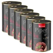 Konzerva Piper Cat Junior s telečjim mesom 6 x 400 g