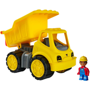 Kamion Power Worker Dumper+Figurine BIG radni stroj 33 cm s gumiranim kotačima od 2 godine