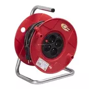 Brennenstuhl AK-CR-09 produžetak role kabela – kabel duljine 50 m, 4 utičnice, 3×1,5 mm2, IP20 (AK-CR-09)