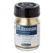Metalni prah Oil-Bronze Schmincke 50 ml - 15 802 svetlo zlata bogata