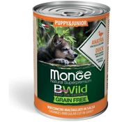 Monge Bwild konzerva za pse Puppy/Junior - pacetina 24x400g