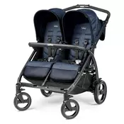 Peg Perego Book For Two kolica za blizance – Indigo  - Plava