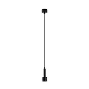Zambelis LED-visoka svetilka 22177, črna, premer 7 cm, kovinska - Dnevna soba/jedilnica - Sodobni - mat črna - Kovina