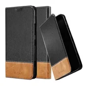 Cadorabo Cadorabo Case, združljiv z Nokia v črno rjavi barvi - zaščitni pokrov z magnetnim zapiranjem, stoječo funkcijo in režo za kartico, (20586614)