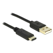 Kabel DELOCK, USB-A 2.0 (M) na USB-C(M), 2m