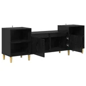 TV omarica 160 x 35 x 55 cm Črna Orehovina Inženirski les