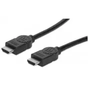 MH kabl HDMI sa ethernet kanalom, 3D, 10m MM, crni