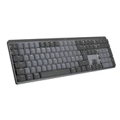 Brezžična osvetljena tipkovnica Logitech MX Mechanical - nordijska razporeditev - Clicky