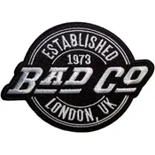 Bad Company Est. 1973 Circle Logo Iron-On Patch
