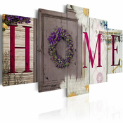 Slika - Welcome home 100x50