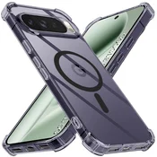 Hibridni ovitek Techsuit Shockproof MagSafe za Google Pixel 10 Pro XL - smoke black