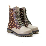 Goby Škornji z vezalkami Ankle Boots Goby MAT187 bež