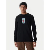RVCA Majica z dolgimi rokavi Dayshift EVYZT00306 Črna Regular Fit